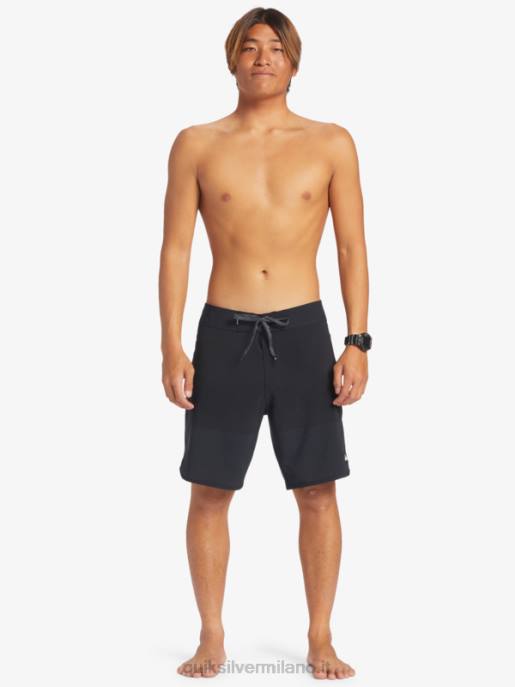 esso Quiksilver uomini pantaloncini da surf Highlite Scallop 19 nero HTZR37