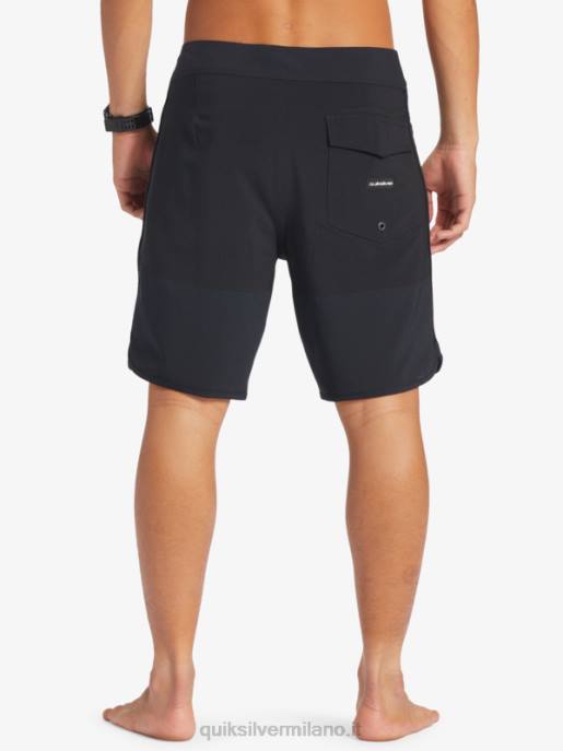 esso Quiksilver uomini pantaloncini da surf Highlite Scallop 19 nero HTZR37
