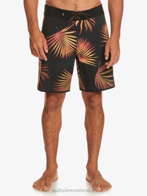 esso Quiksilver uomini pantaloncini da surf Highlite Scallop 19 rosso minerale HTZR23