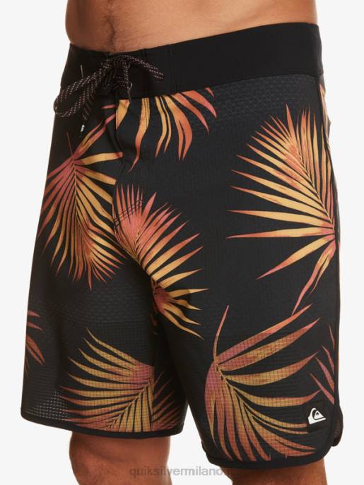 esso Quiksilver uomini pantaloncini da surf Highlite Scallop 19 rosso minerale HTZR23