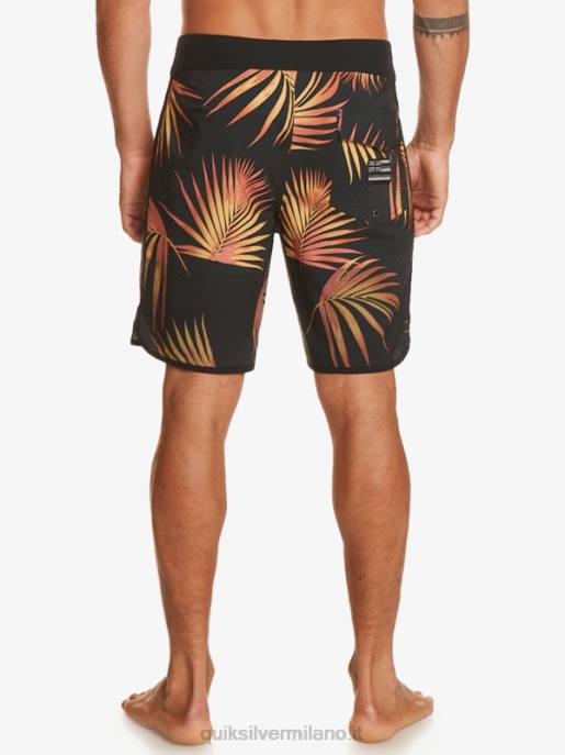 esso Quiksilver uomini pantaloncini da surf Highlite Scallop 19 rosso minerale HTZR23