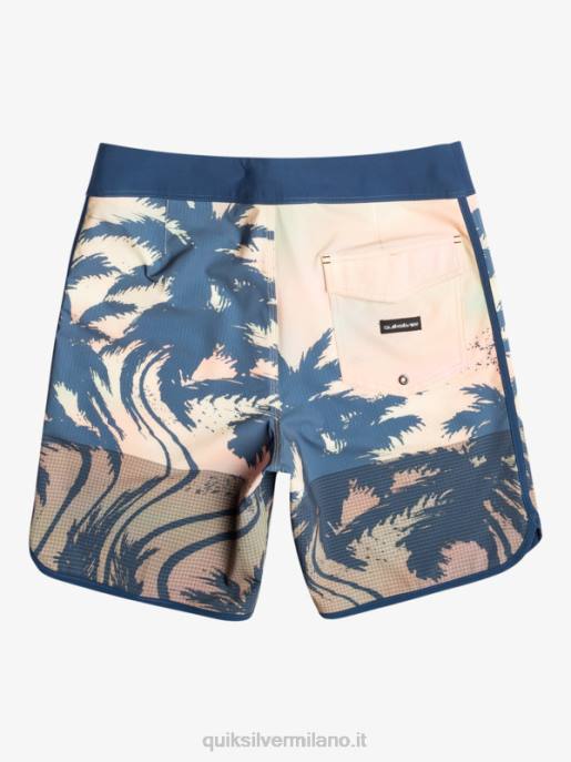 esso Quiksilver uomini pantaloncini da surf Highlite Scallop 19 turchese pastello HTZR18
