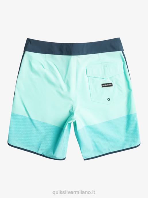 esso Quiksilver uomini pantaloncini da surf Highlite Scallop 19 vetro da spiaggia HTZR35