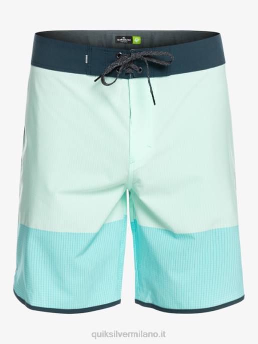 esso Quiksilver uomini pantaloncini da surf Highlite Scallop 19 vetro da spiaggia HTZR35