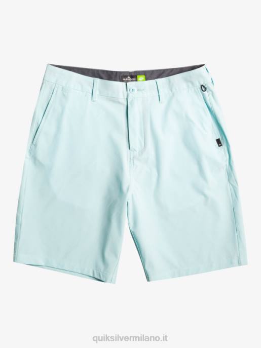 esso Quiksilver uomini pantaloncini da surf anfibi Union Heather 20 acqua ghiacciata HTZR74