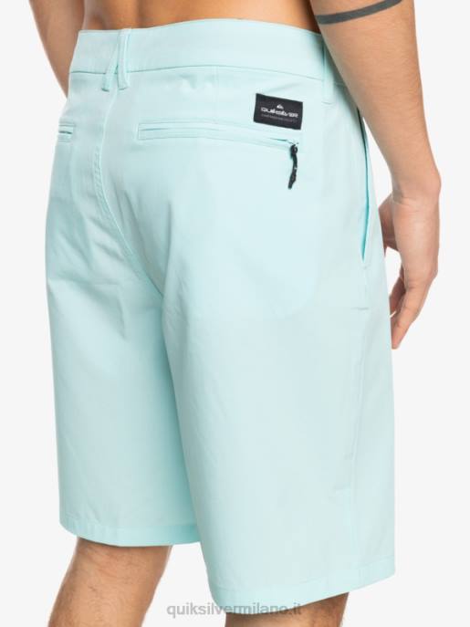 esso Quiksilver uomini pantaloncini da surf anfibi Union Heather 20 acqua ghiacciata HTZR74