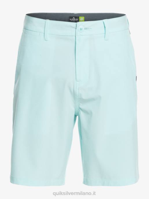 esso Quiksilver uomini pantaloncini da surf anfibi Union Heather 20 acqua ghiacciata HTZR74