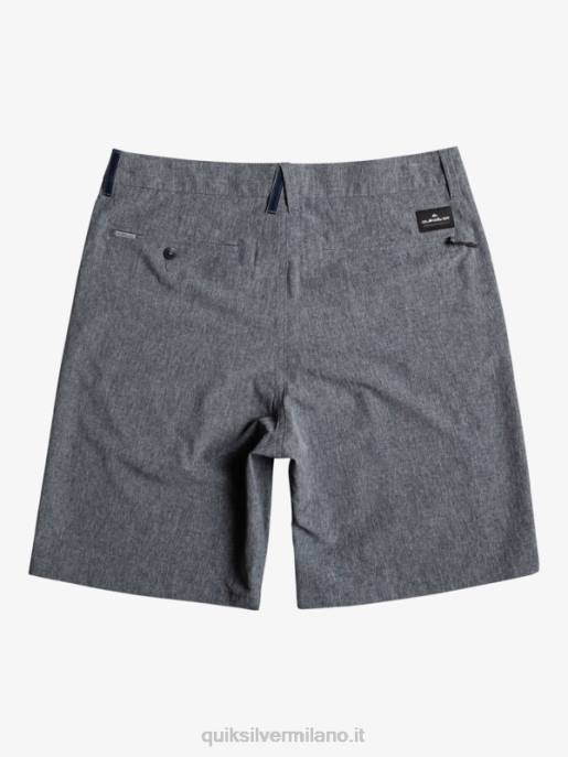 esso Quiksilver uomini pantaloncini da surf anfibi Union Heather 20 blazer blu scuro HTZR68