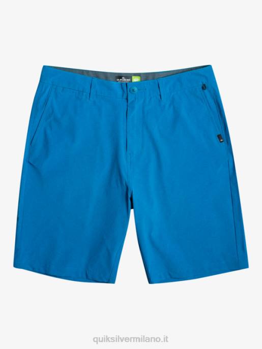 esso Quiksilver uomini pantaloncini da surf anfibi Union Heather 20 boccaglio blu HTZR72