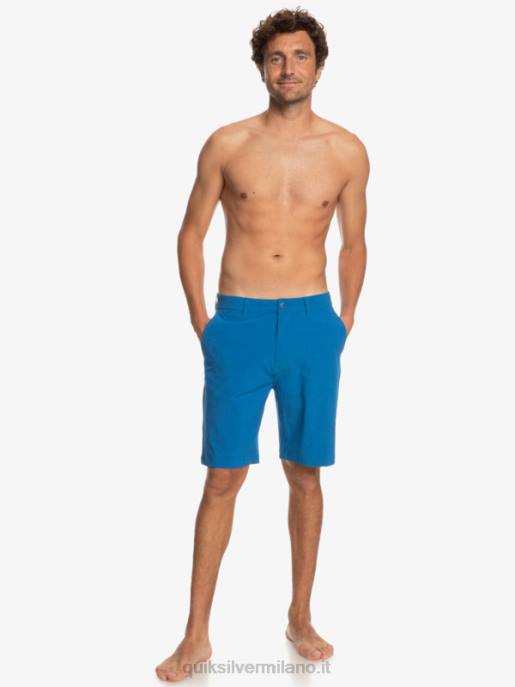 esso Quiksilver uomini pantaloncini da surf anfibi Union Heather 20 boccaglio blu HTZR72