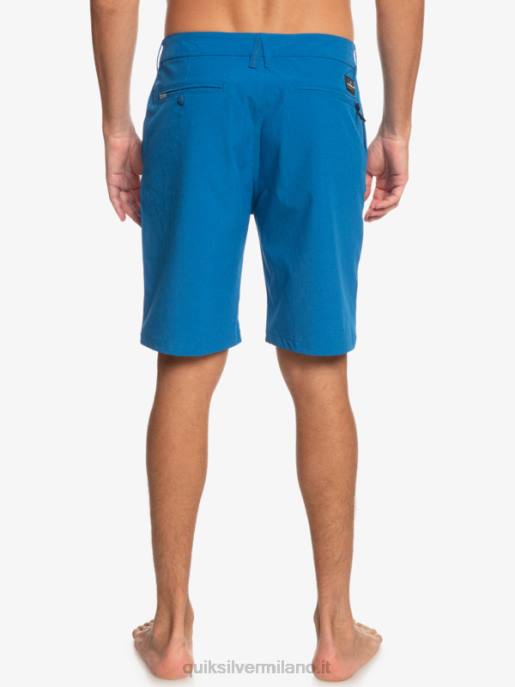 esso Quiksilver uomini pantaloncini da surf anfibi Union Heather 20 boccaglio blu HTZR72