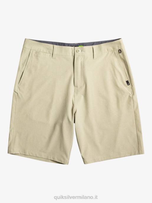 esso Quiksilver uomini pantaloncini da surf anfibi Union Heather 20 saggio del deserto HTZR73