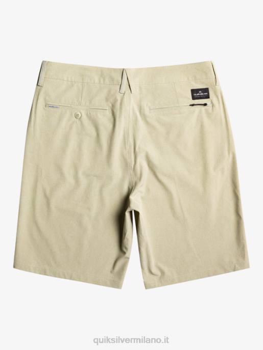 esso Quiksilver uomini pantaloncini da surf anfibi Union Heather 20 saggio del deserto HTZR73