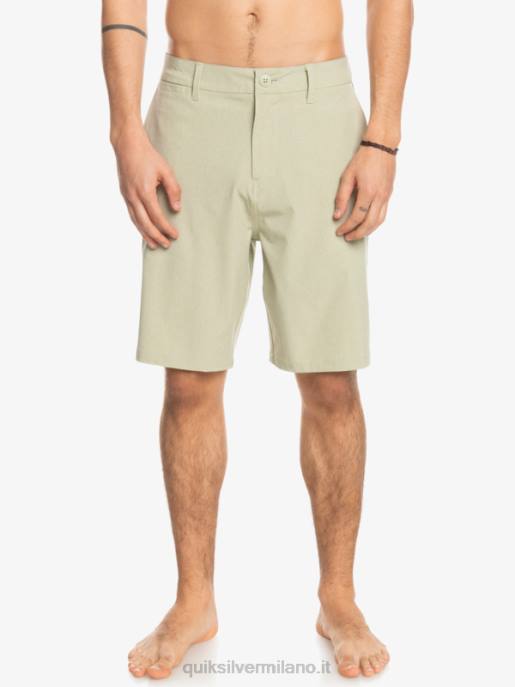 esso Quiksilver uomini pantaloncini da surf anfibi Union Heather 20 saggio del deserto HTZR73