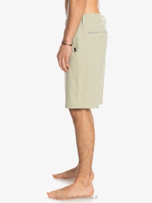 esso Quiksilver uomini pantaloncini da surf anfibi Union Heather 20 saggio del deserto HTZR73
