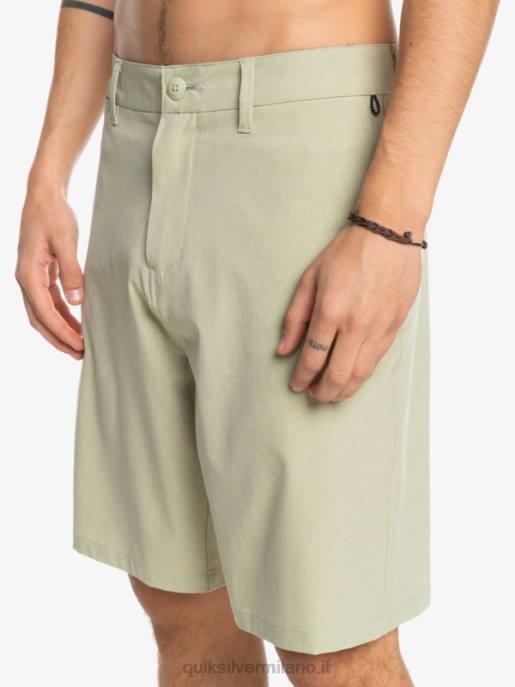 esso Quiksilver uomini pantaloncini da surf anfibi Union Heather 20 saggio del deserto HTZR73