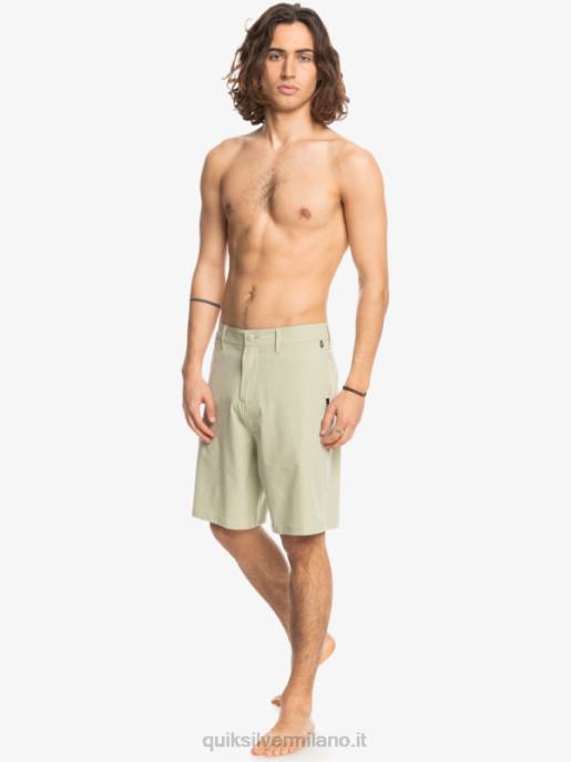 esso Quiksilver uomini pantaloncini da surf anfibi Union Heather 20 saggio del deserto HTZR73