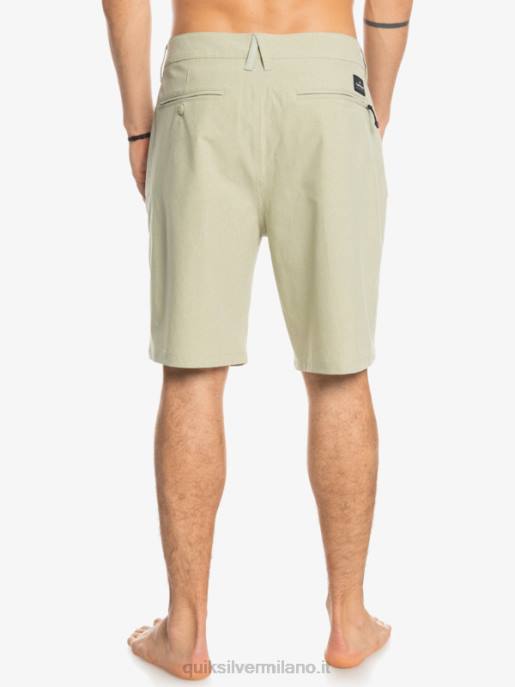 esso Quiksilver uomini pantaloncini da surf anfibi Union Heather 20 saggio del deserto HTZR73