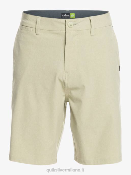 esso Quiksilver uomini pantaloncini da surf anfibi Union Heather 20 saggio del deserto HTZR73