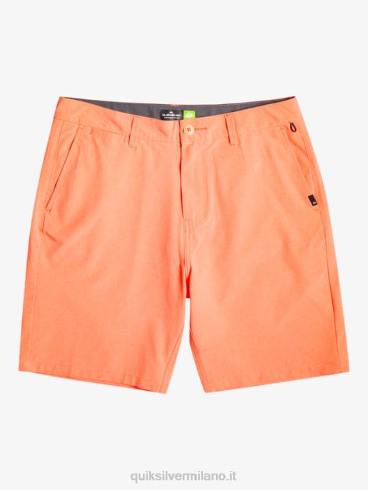 esso Quiksilver uomini pantaloncini da surf anfibi Union Heather 20 salmone fresco HTZR71