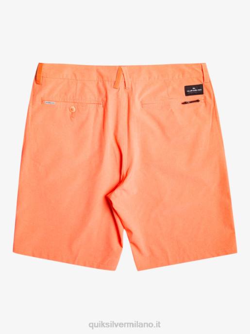 esso Quiksilver uomini pantaloncini da surf anfibi Union Heather 20 salmone fresco HTZR71