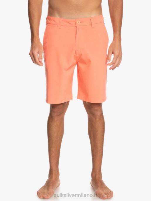 esso Quiksilver uomini pantaloncini da surf anfibi Union Heather 20 salmone fresco HTZR71