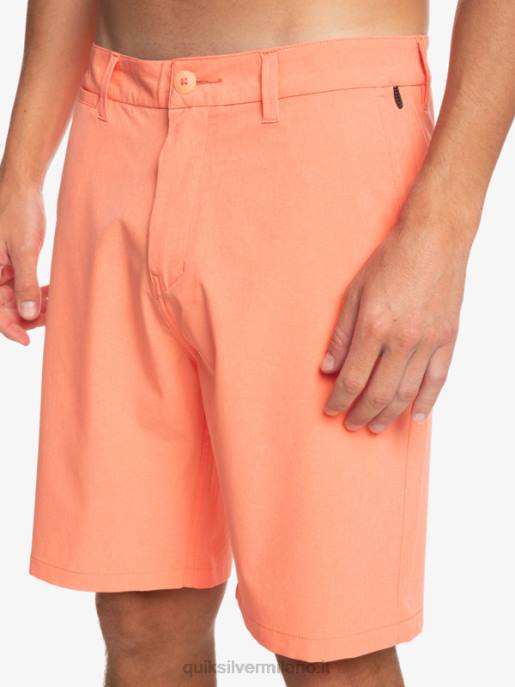 esso Quiksilver uomini pantaloncini da surf anfibi Union Heather 20 salmone fresco HTZR71