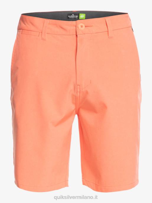 esso Quiksilver uomini pantaloncini da surf anfibi Union Heather 20 salmone fresco HTZR71