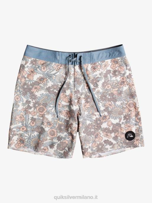 esso Quiksilver uomini pantaloncini da surf hempstretch 69 18 bianco antico HTZR1815