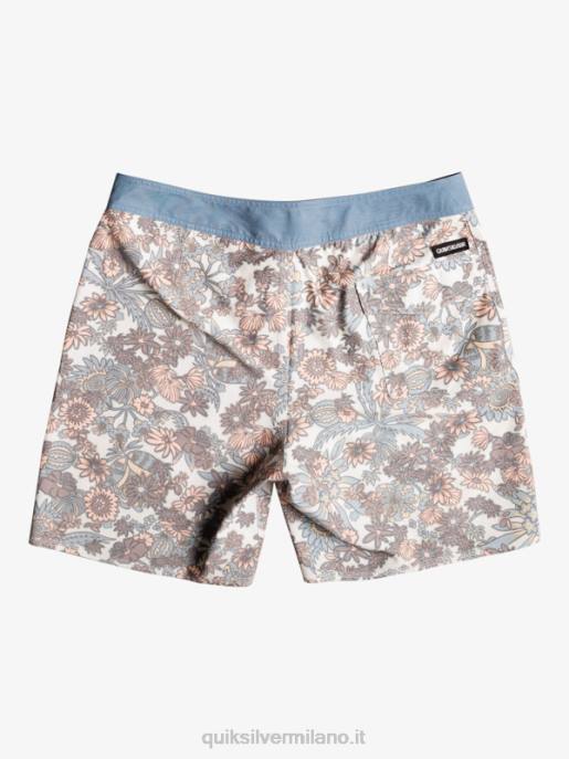 esso Quiksilver uomini pantaloncini da surf hempstretch 69 18 bianco antico HTZR1815