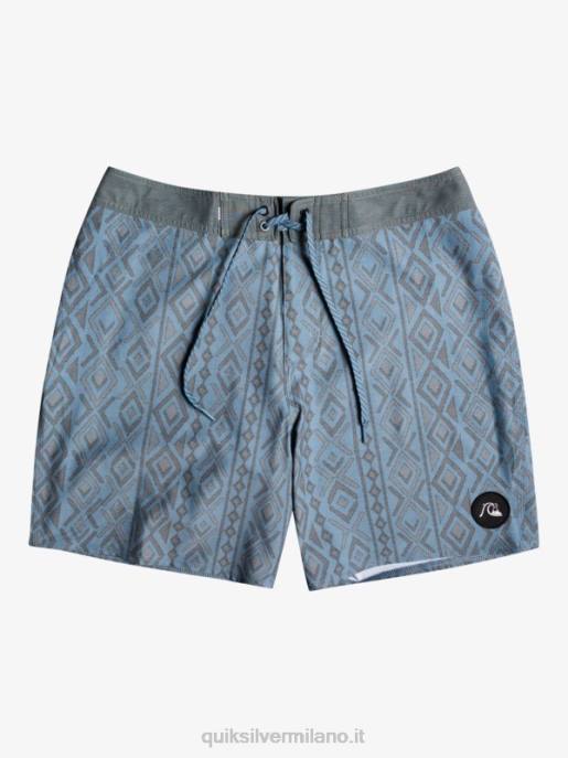 esso Quiksilver uomini pantaloncini da surf hempstretch 69 18 capitani blu HTZR1817
