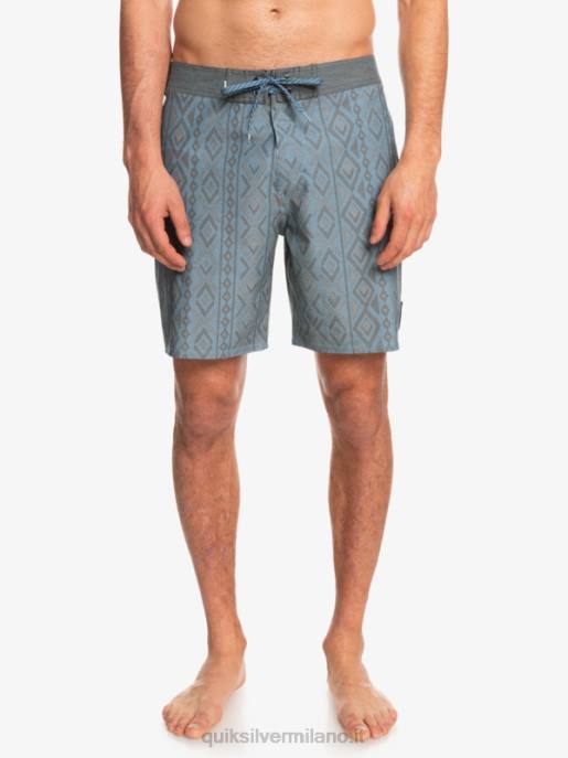 esso Quiksilver uomini pantaloncini da surf hempstretch 69 18 capitani blu HTZR1817