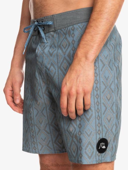 esso Quiksilver uomini pantaloncini da surf hempstretch 69 18 capitani blu HTZR1817