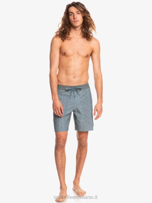 esso Quiksilver uomini pantaloncini da surf hempstretch 69 18 capitani blu HTZR1817