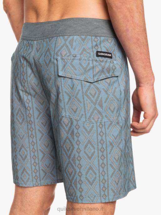 esso Quiksilver uomini pantaloncini da surf hempstretch 69 18 capitani blu HTZR1817