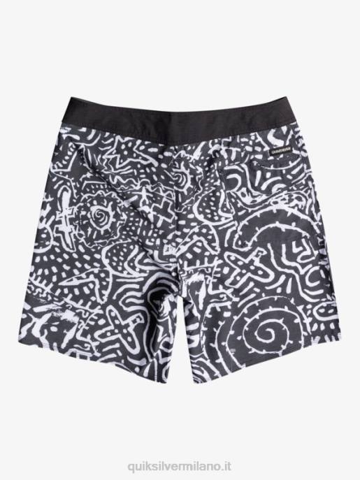 esso Quiksilver uomini pantaloncini da surf hempstretch 69 18 nero HTZR1814