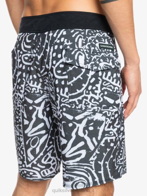 esso Quiksilver uomini pantaloncini da surf hempstretch 69 18 nero HTZR1814