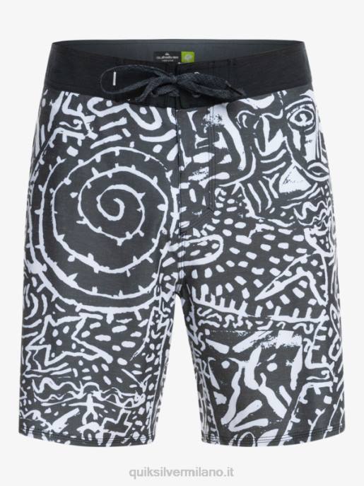 esso Quiksilver uomini pantaloncini da surf hempstretch 69 18 nero HTZR1814