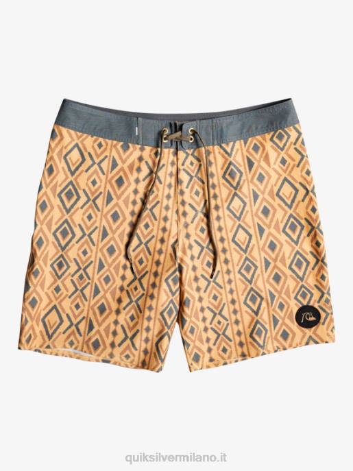 esso Quiksilver uomini pantaloncini da surf hempstretch 69 18 ocra HTZR1816