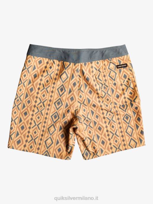 esso Quiksilver uomini pantaloncini da surf hempstretch 69 18 ocra HTZR1816