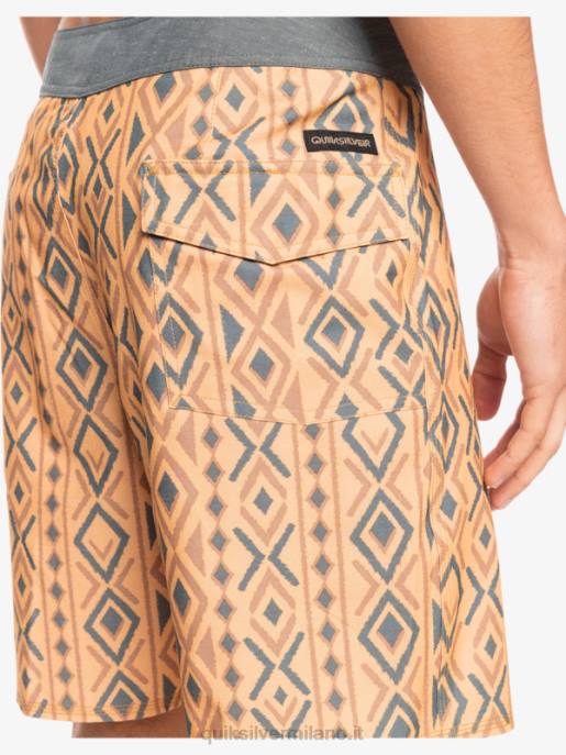 esso Quiksilver uomini pantaloncini da surf hempstretch 69 18 ocra HTZR1816