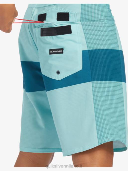 esso Quiksilver uomini pantaloncini da surf highlite arch 19 angelo blu HTZR367