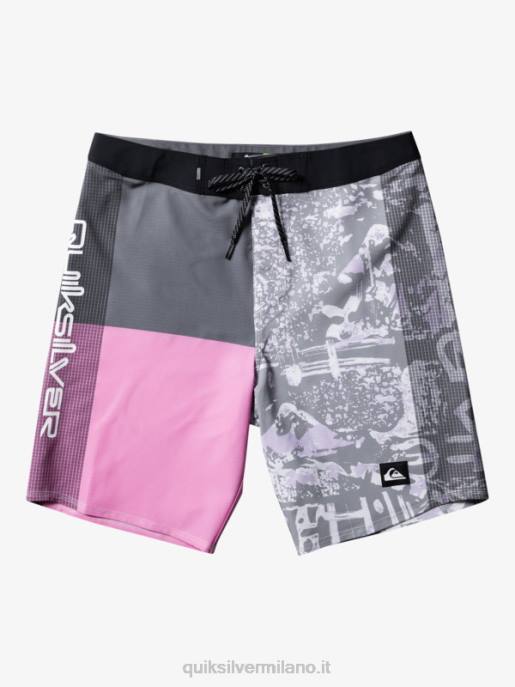 esso Quiksilver uomini pantaloncini da surf highlite arch 19 cancello di ferro HTZR366