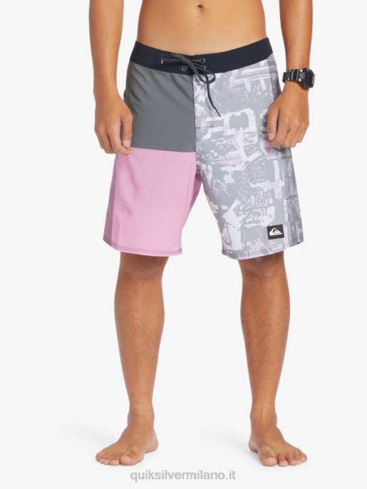 esso Quiksilver uomini pantaloncini da surf highlite arch 19 cancello di ferro HTZR366