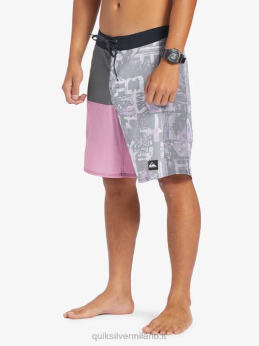 esso Quiksilver uomini pantaloncini da surf highlite arch 19 cancello di ferro HTZR366