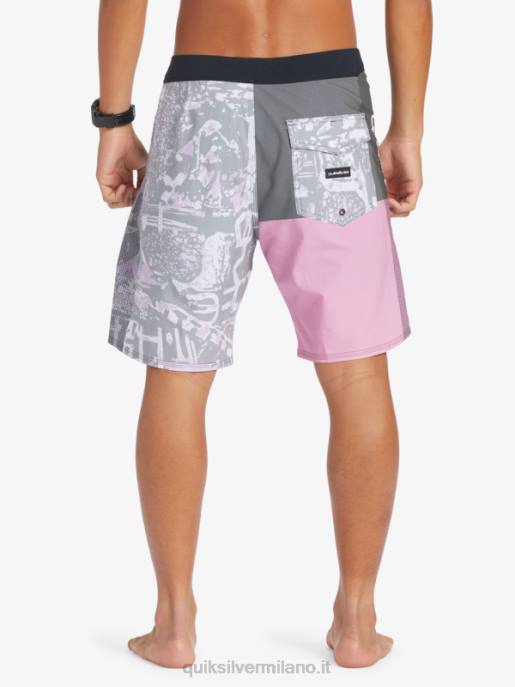esso Quiksilver uomini pantaloncini da surf highlite arch 19 cancello di ferro HTZR366