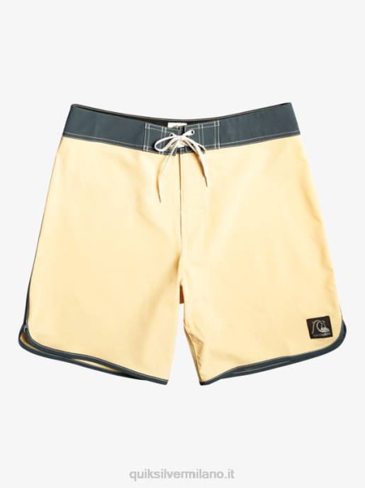 esso Quiksilver uomini pantaloncini da surf originali Scallop 18 grano HTZR94