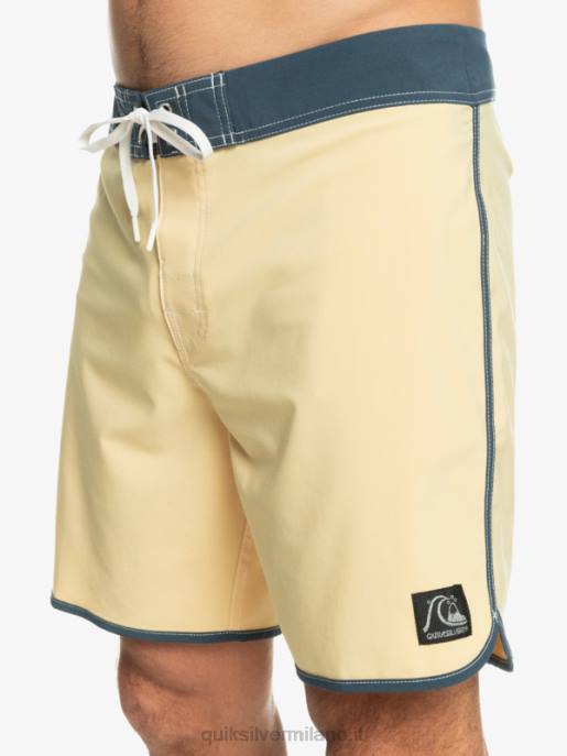 esso Quiksilver uomini pantaloncini da surf originali Scallop 18 grano HTZR94