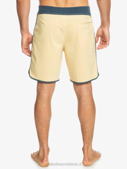 esso Quiksilver uomini pantaloncini da surf originali Scallop 18 grano HTZR94