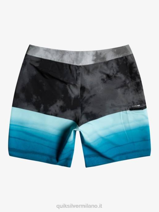esso Quiksilver uomini pantaloncini surfsilk five-0 19 nero HTZR1798